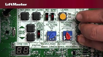 LiftMaster - Actuator Gate Control Box Overview
