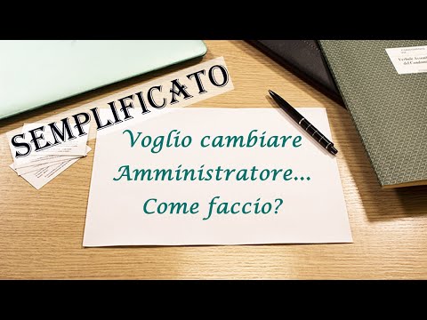 Nomina dell'Amministratore (SEMPLICE)