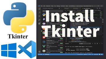 How To Install Tkinter in Visual Studio Code (Windows 11) | Use Tkinter in VSCode