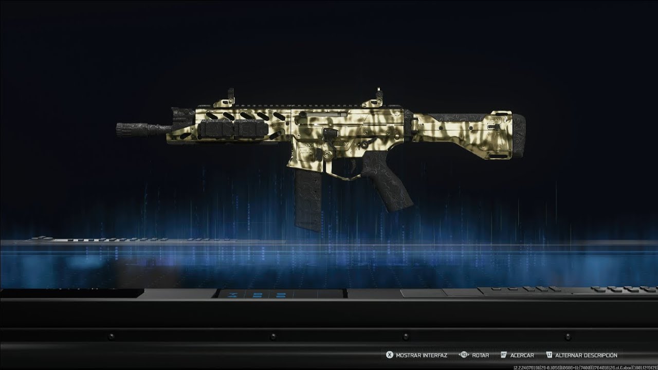 Camuflaje Oro Fundido PEACEKEEPER MK1 End Game CO OP Explicado