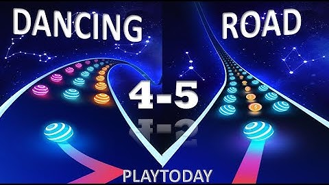 dancing road gameplay walkthrough