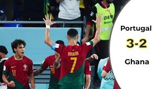Portugal vs Ghana | 3-2 | Match Highlights