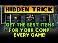 "Hidden" TRICK with new item system - get the best items for your build | 6 Mages Queen | Auto Chess