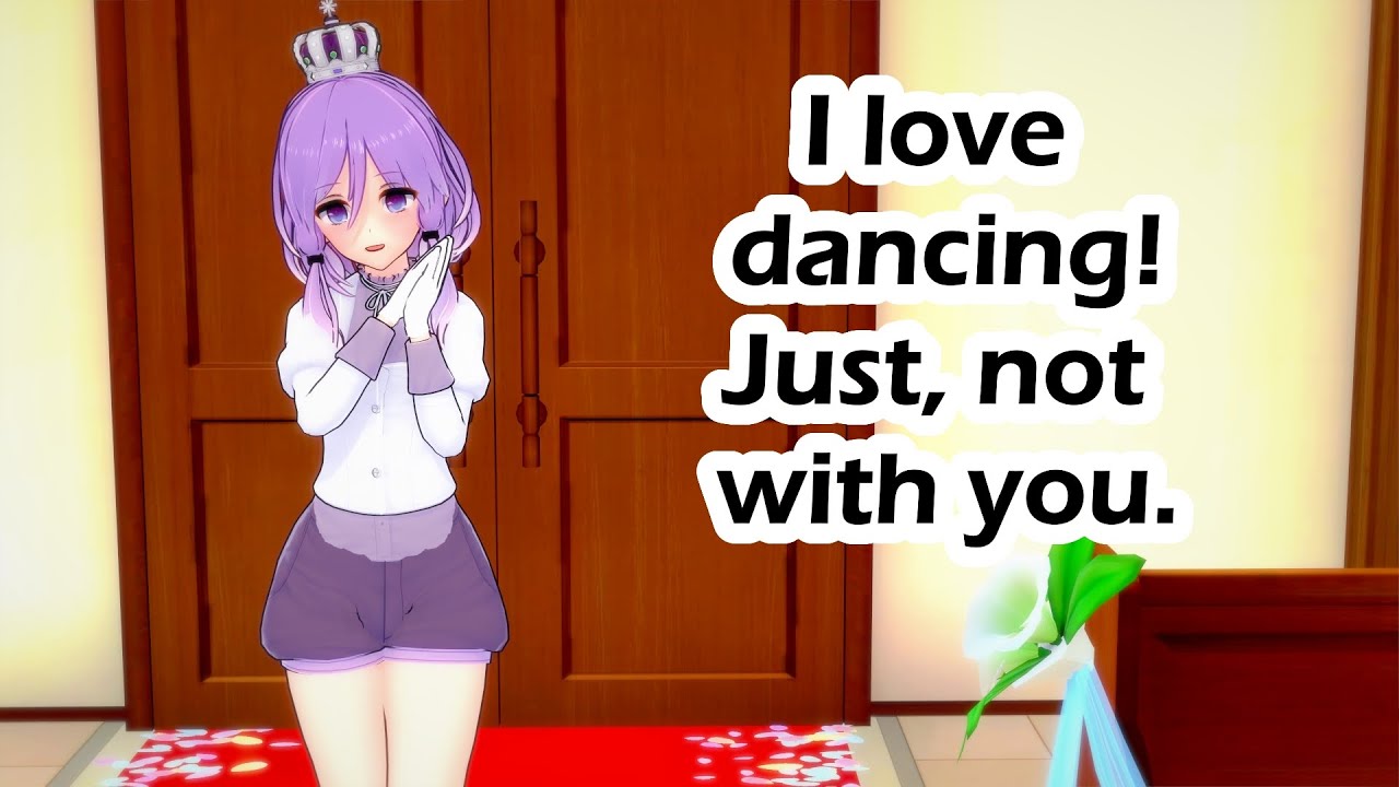 ASMR- Капризная фембой-принц танцует с тобой-M4M