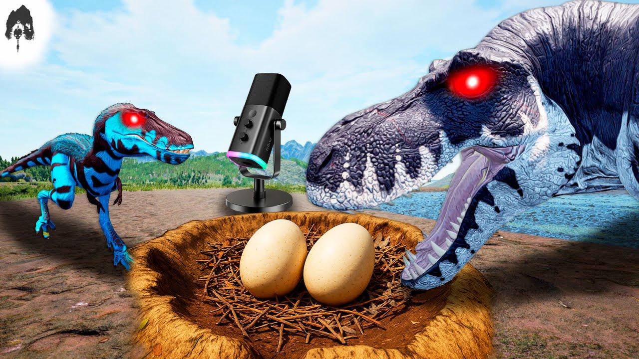 the isle - Fifine, T-Rex De Ninho Do Prehistoric Planet! Um Indoraptor Amigavel...