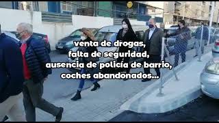 Visita de VOX Palma a la barriada de Son Roca