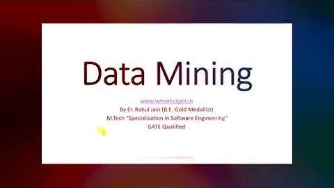 Data Mining & Process | E-Technologies | UGC NET/JRF Preparations For CS