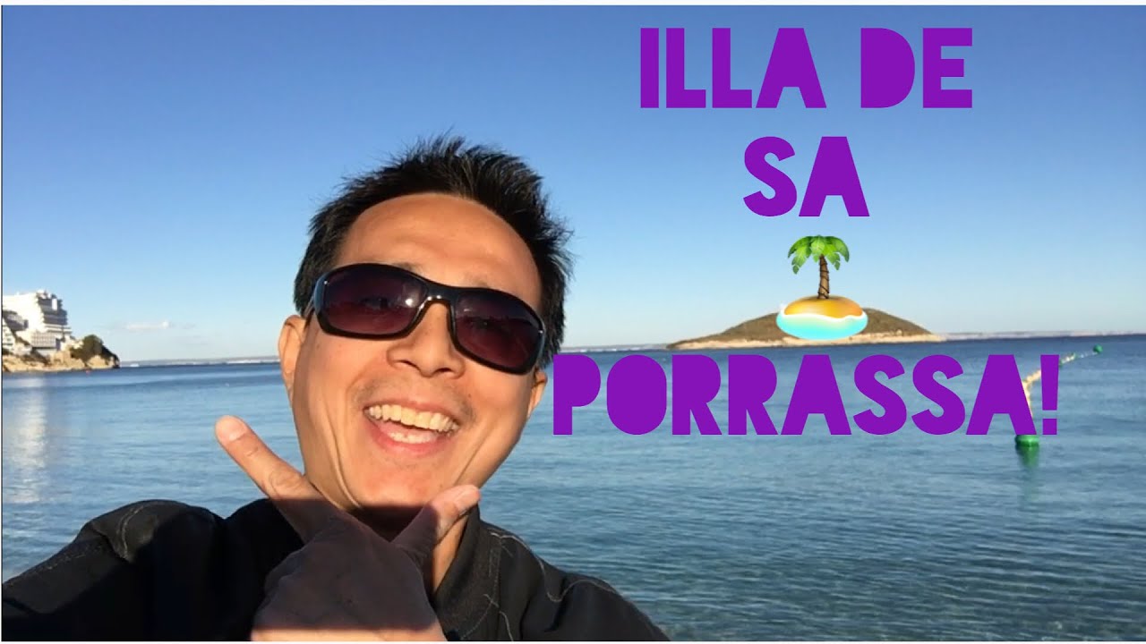 Isla de Sa Porrassa na Nasa Magaluf Beach! Travel Vlog