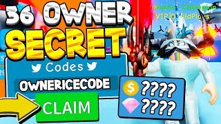 All 36 Secret Owner Codes In Unboxing Simulator Roblox Insane Boosts Youtube - best codes for roblox unboxing simulator