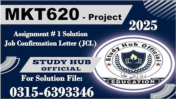 MKT620 Assignment 1 Solution Fall 2025 #mkt620 #project
