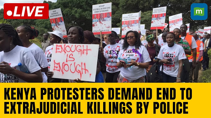 LIVE | Kenya Protest | Police Fires Teargas To Disperse Protestors In Kenya's Capital Nairobi | N18G