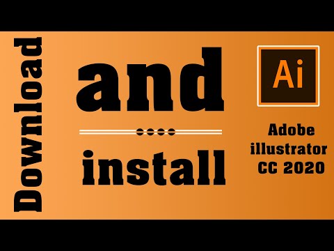 download and install | Adobe illustrator CC 2020