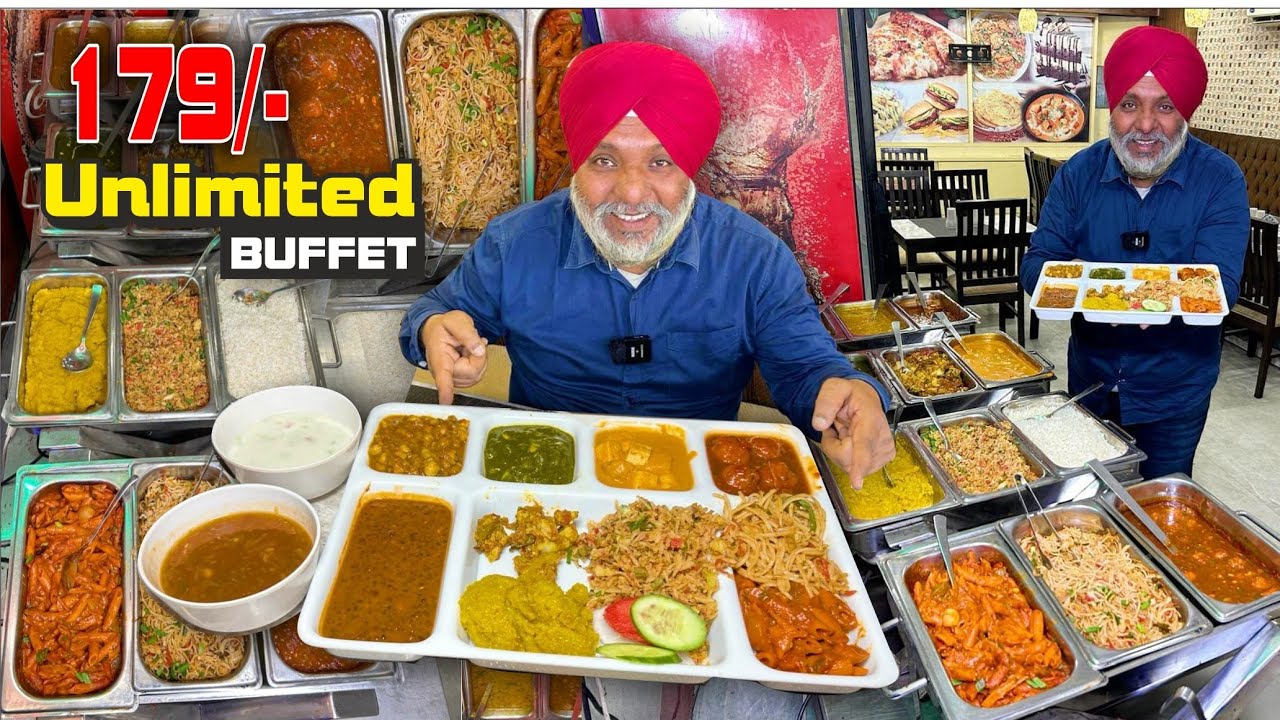 179/ Unlimited Food Indian Street Food Ludhiana Cheapest Buffet