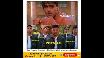 Science Meme | Physics with Umesh Rajoria | Class 11, 12, NEET & JEE #umeshrajoria #cbse #physics