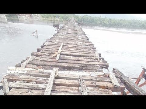 Видео: #Идущие✌️по #БАМу #Витимский, #Мост 2022