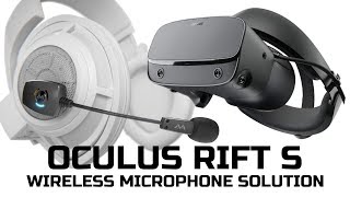 RIFT S WIRELESS MICROPHONE | Antlion ModMic TEST AND REVIEW - YouTube