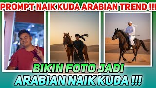 How to Edit Photos Riding an Arabian Horse, a TikTok Trend