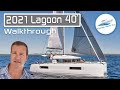 2021 Lagoon 40 - Walkthrough | Available in Fort Lauderdale, FL