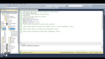1 Crear Base de Datos, Tabla y uso de Insert - SQL Server