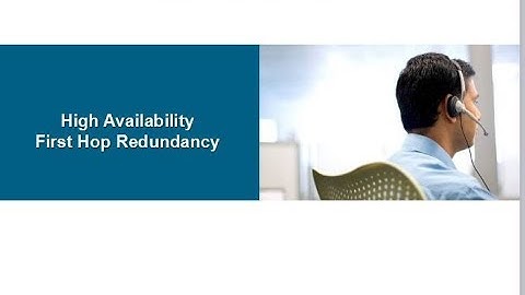 CCNA 200-120 (HSRP | VRRP | GLBP ) Arabic | Darija HD