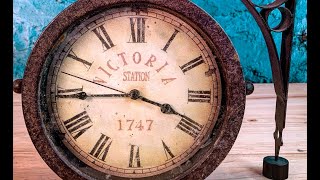 Vintage style Victoria Station clock - Restoration 🕰️