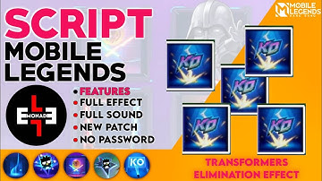 Transformers Elimination Effect | Script efek eliminasi transformers full effect no pw - MLBB ID