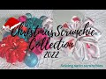 Christmas Scrunchie Collection 2022 | Scrunchie Making #smallbusiness
