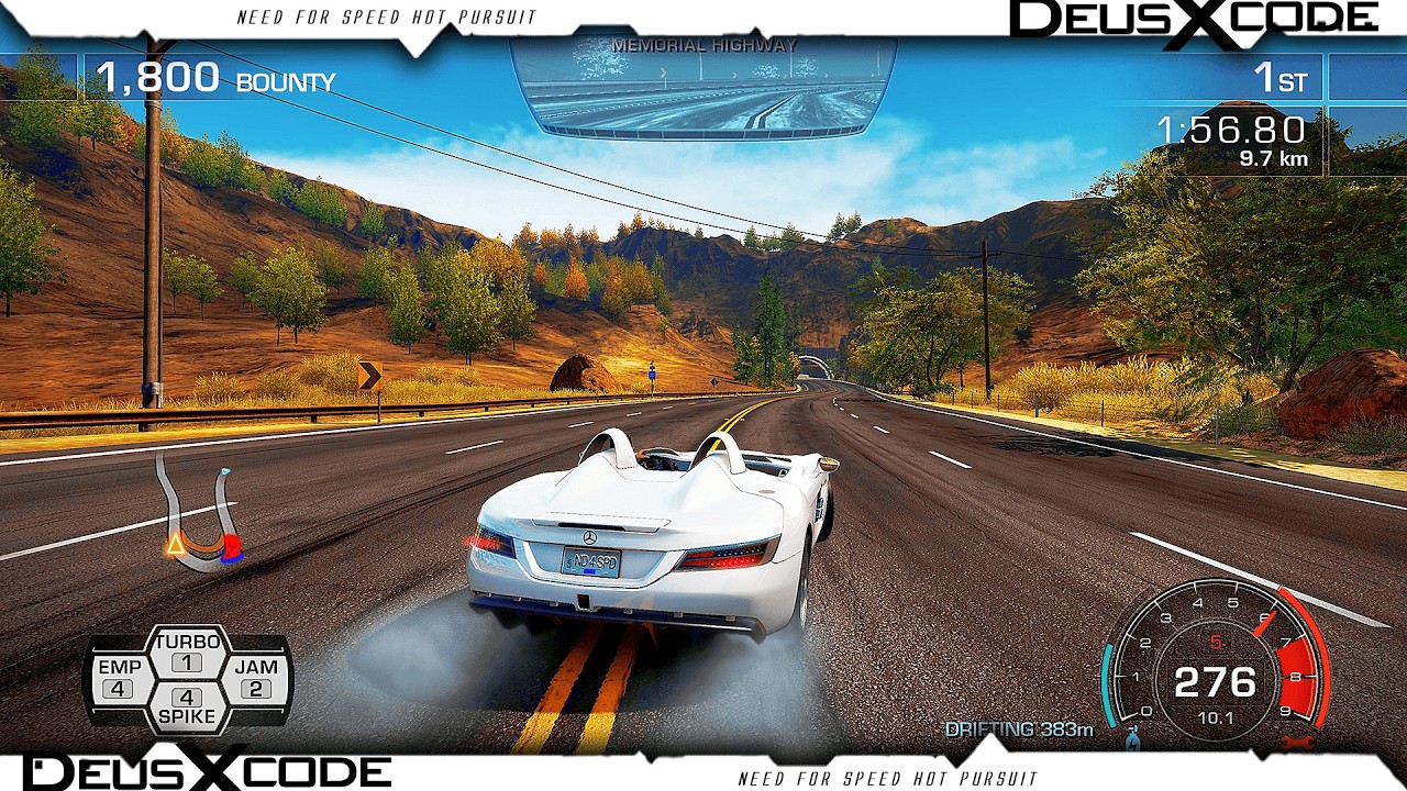 Mercedes-Benz SLR McLaren Stirling Moss - Need For Speed Hot Pursuit 4K | Removed from Remastered