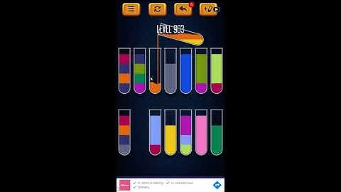 Water Sort Puzzle - Color Liquid Sorting Game Level 903 Solution