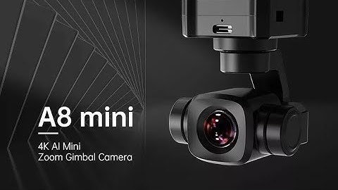 SIYI A8 Mini Gimbal Camera Rig Flight Test With 4K Footage And Show How The Three Motion Modes Work