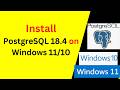How to Install and Configure PostgreSQL 18.4 on Windows 11/10 – Complete Beginner to Pro Guide!