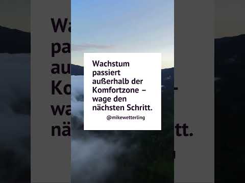 Wachstum passiert außerhalb