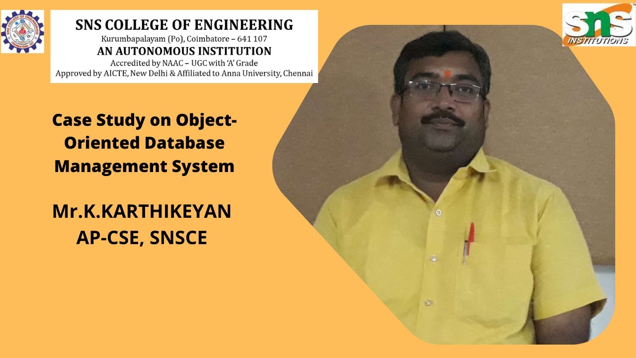 Case Study on Object-Oriented Database Management System | DBMS | SNS ...