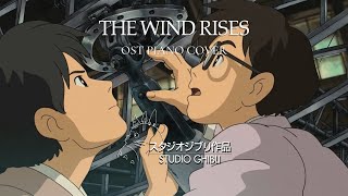 The Wind Rises OST - Caproni (An Aeronautical Designer's Dream) | 1 Hr Loop | BGM✍💤🎧 |  Piano Cover