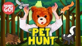 Bearhead Pet Hunt 🐿 | Silly Videos For Kids | Animal Videos | Danny Go! screenshot 5