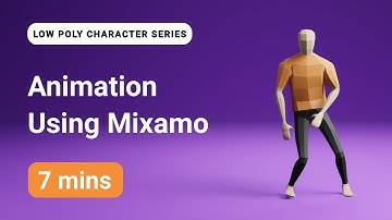 Animation using mixamo | Part - 6 | 3D modeling process in Blender 2.9