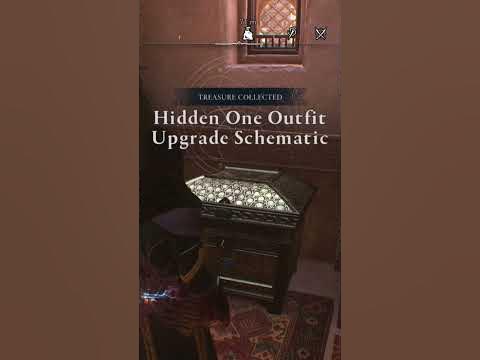 Hidden One Outfit Upgrade Schematic | Assassin's Creed® Mirage #shorts