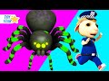 Dolly and Friends 3D | Policeman is Here to Help | Kid Police Cartoon: Spider Monster in Cave #279