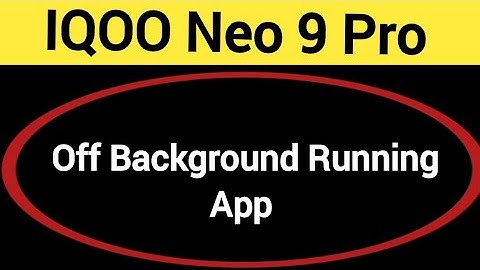 How to turn off background running app, IQOO Neo 9 pro me auto launch app Kaise off Karen