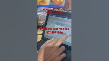 Wagon R. Ecm on table Codding. #wagonr  #ecm #on #table  #codding