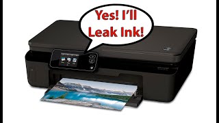 Why is my HP Printer Leaking Ink From the Bottom?