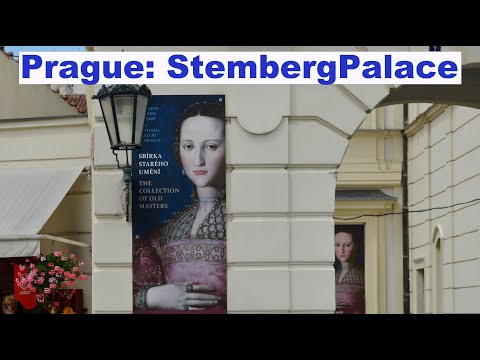 Sternberg Palace, Picture Gallery of Prague Castle, Golden Lane in Prague in 4k