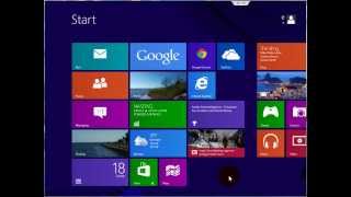 Windows 8 Tutorial - Close programs from Start Screen