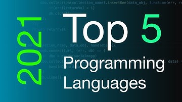 Top 5 Programming Languages in 2021