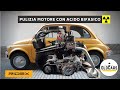 Pulizia motore Fiat 500 d'epoca con Acido Bifasico (Ridex) ☠☢
