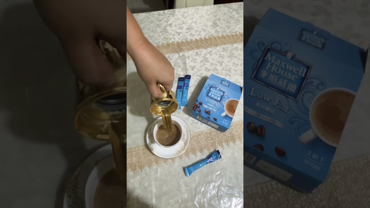 Low fat coffee Maxwell house