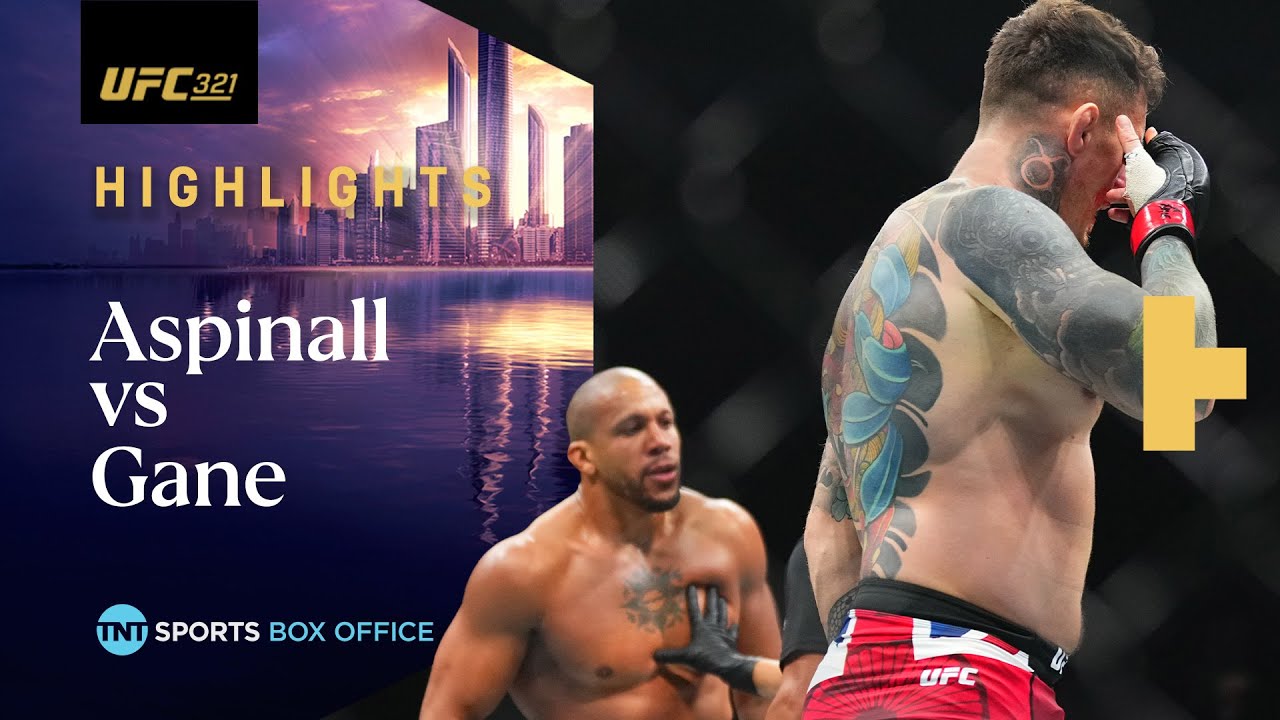 GRUESOME EYE POKE! 🩸 | Tom Aspinall vs. Ciryl Gane | #UFC321 Fight Highlights