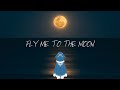 노래 자막 Gura Fly Me To The Moon 