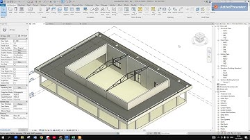 Dựng vì kèo thép hộp, xà gồ, mái tôn với Revit