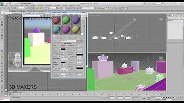 3d max panorama render